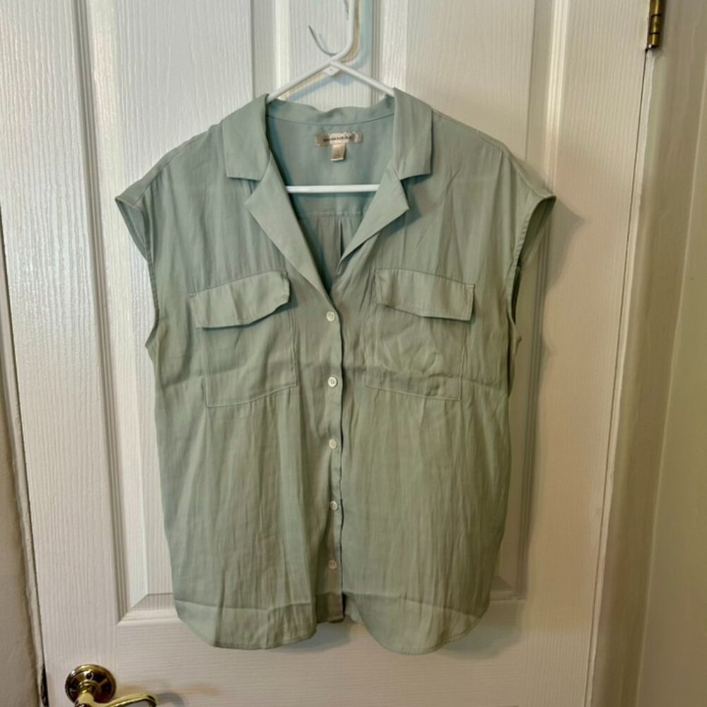 Banana Republic Notch-Collar Blouse